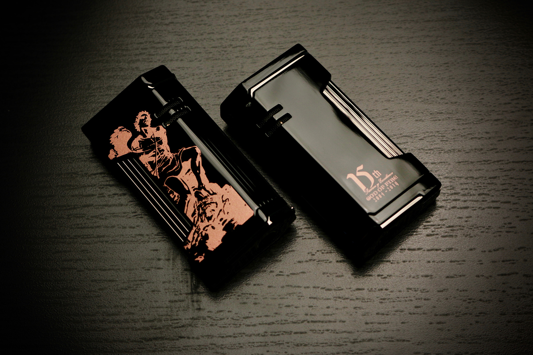 2019 God of Fire 15th Anniversary Lighters | God of Fire - Rare
